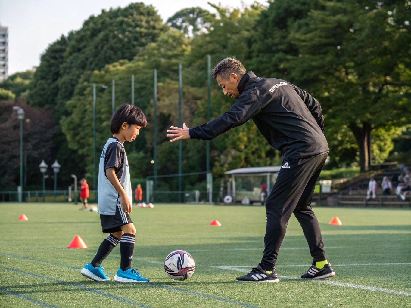 広々とした公園環境